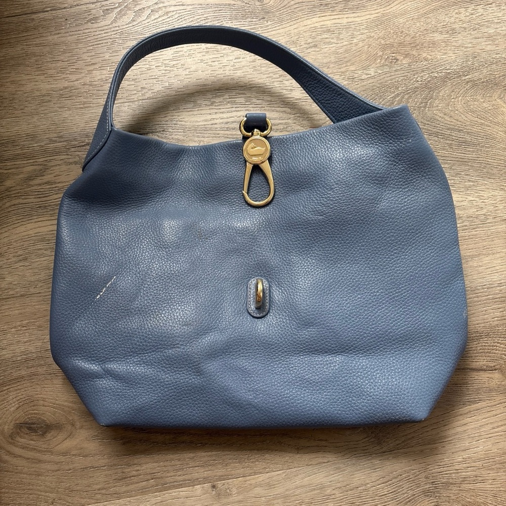 Dooney Bourke Blue Leather Women's Bag